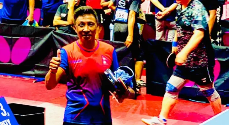 एसिया प्यासिफिक भेट्रान टेबलटेनिसः मोहनदास क्वाटरफाइनलमा