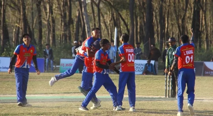 एलपिएलमा क्रिकेट एक्सिलेन्स सेन्टर र कैलाली मल्टिपल क्याम्पस विजयी