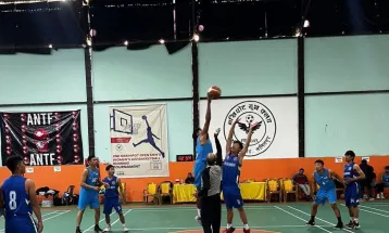 नखिपोट खुला बास्केटबल : कीर्तिपुर ‘ए’ सफल