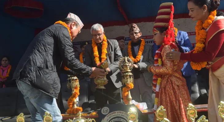 बेनीमा चौथो राष्ट्रपति रनिङ शिल्ड खेलकुद प्रतियोगिता सुरु