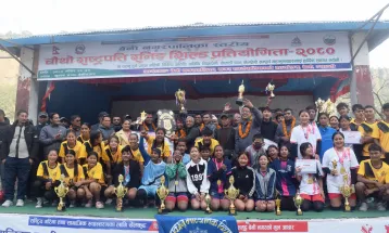 राष्ट्रपति रनिङ शिल्डको उपाधि प्रकाश माविलाई