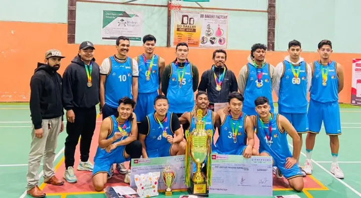 टाइम्स र रोयललाई नखिपोट बास्केटबल उपाधि