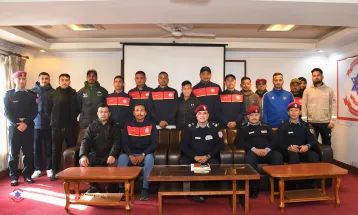 प्रो क्लब च्याम्पियनशिप खेल्न जान लागेका क्रिकेट टोलीको बिदाइ