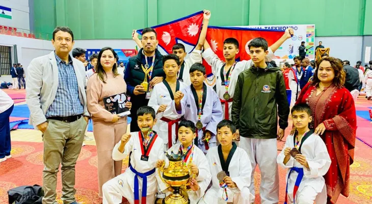 भारतमा नेपाली खेलाडीलाई ४ स्वर्णसहित ११ पदक