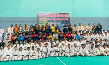 बागमती प्रदेशस्तरीय सितोरियो कराँतेका दुई सय खेलाडी दीक्षित