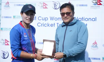 प्रधानमन्त्री कप क्रिकेटमा कोशीले मधेस प्रदेशलाई ६० रनले पराजित गर्यो