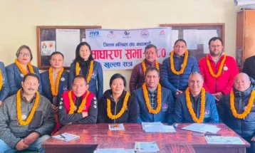 काठमाडौं जिल्ला भलिबल संघको साधारण सभा सम्पन्न