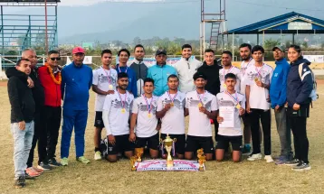 हेटौडा कप हक्की प्रतियोगिताको उपाधि भिमदत्तलाई