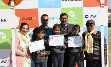 ज्ञान संस्कार खेलकुद सप्ताहमा लसित र उपमा उत्कृष्ट