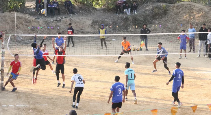 पालिकास्तरीय खुला भलिबल प्रतियोगिताको उपाधि गलकोटलाई