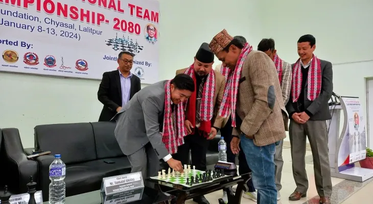 बुद्धिचाल खेललाई व्यवसायिक रुपमा अगाडि बढाउनु पर्छ : घिसिङ्ग