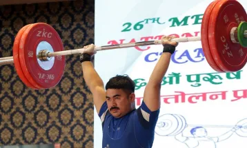 भारोत्तोलन राष्ट्रिय च्याम्पियनसिपमा राजुलाई स्वर्ण