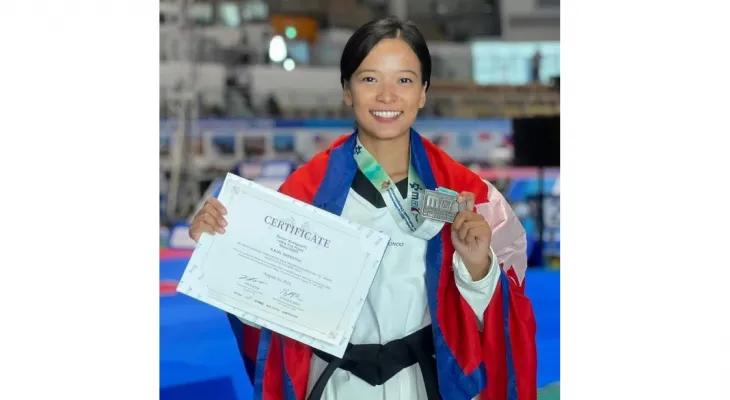 तेक्वान्दो खेलाडी काजल बनिन् अन्तर्राष्ट्रिय रेफ्री