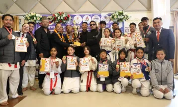 चौथो राष्ट्रिय खुला वादोरियो कराते प्रतियोगिताको उपाधि बागमतीलाई