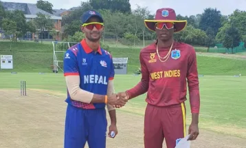 नेपाल र वेस्टइन्डिजबीचको खेल बर्षाका कारण रोकियो