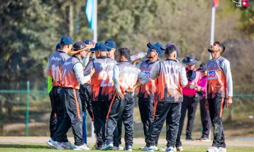 प्रधानमन्त्री कप क्रिकेट : एपिएफले मधेशलाई दियो २ सय ४७ रनको लक्ष्य