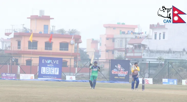 प्रधानमन्त्री कप क्रिकेट : सुदुरपश्चिमले गण्डकीलाई १ सय ८ रनले हरायो