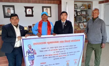 धर्म महर्जनले मुम्बइ म्याराथनमा दौड्ने