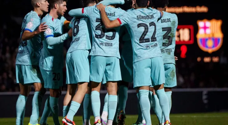 बार्सिलोना स्पेनिस कोपा डेल रे को क्वाटरफाइनलमा