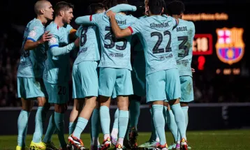 बार्सिलोना स्पेनिस कोपा डेल रे को क्वाटरफाइनलमा