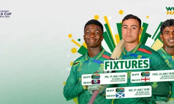 यू-१९ विश्वकप क्रिकेटमा दक्षिण अफ्रिकाको विजयी सुरुवात