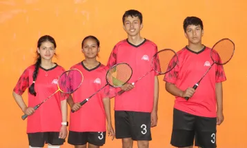 ब्याडमिन्टनमा हिमरश्मिको क्लिन स्विप