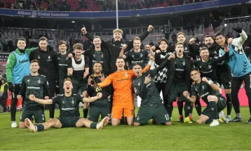 बुण्डेसलिगा : बायर्न म्युनिख वेरडेरसँग स्तब्ध