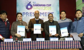 सम्झना कप अन्तर्राष्ट्रिय टेबलटेनिस मंगलबारदेखि