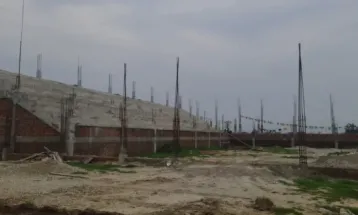 निमार्णाधीन कभर्ड हल बजेट अभावले सम्पन्न हुन सकेन