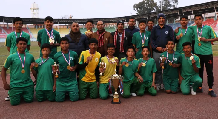 ज्ञान मन्दिरलाई ओप्स फुटबल उपाधि