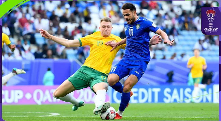 अस्ट्रेलिया र उज्बेकिस्तान एशियन कपको दोस्रो चरणमा