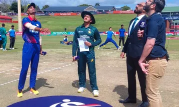 पाकिस्तानविरुद्ध नेपालले टस जितेर ब्याटिङ गर्दै