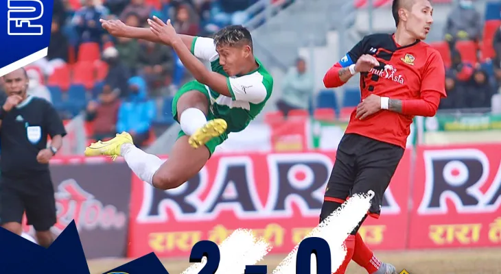 आहा ! रारा पोखरा गोल्डकप : थ्रिस्टार क्लब सेमिफाइनलमा