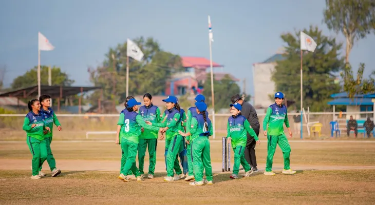 महिला यु १९ राष्ट्रिय क्रिकेटमा गण्डकी र सुदूरपश्चिम विजयी