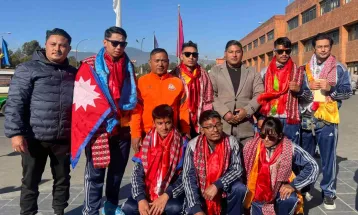 किक बक्सिङ टोली भारत प्रस्थान