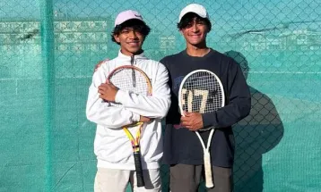 वर्ल्ड ¥याङकिङ टेनिस : आरभ र सक्षमको जोडी फाइलनमा