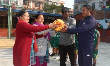 सेब अन्तरविद्यालय बास्केटबल सुरु