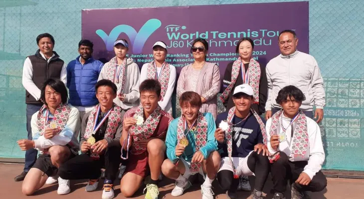 वर्ल्ड ¥याङकिङ टेनिसमा सुहा लिलाई स्वर्ण