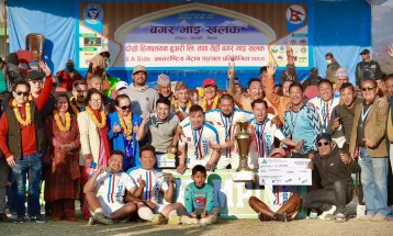 पोखराको सङ्गम र काठमाडौँको जोरपाटी अन्तर्राष्ट्रिय भेट्रान फुटबल च्याम्पियन