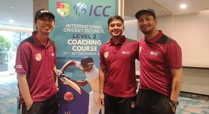 ज्ञानेन्द्र, शक्ति र रिजनले पास गरे आईसीसीको लेभल- २ कोचिङ कोर्स