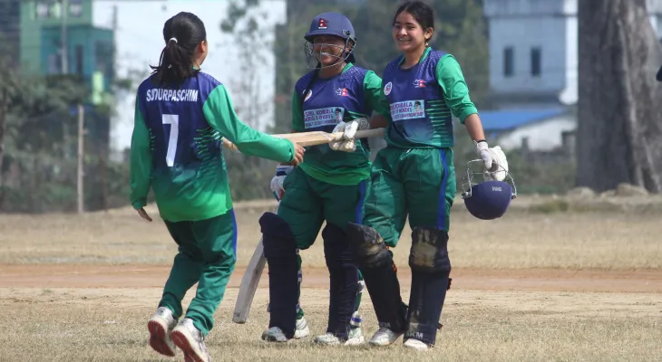 सुशील कोइराला मेमोरियल यु-१९ महिला क्रिकेट : सुदूरपश्चिम प्रदेशको दोश्रो जित