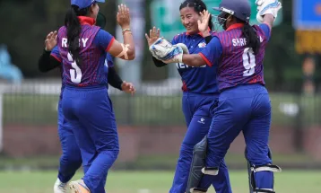 कुवेतले नेपाललाई दियो ७४ रनको लक्ष्य, सीताको ह्याट्रिक