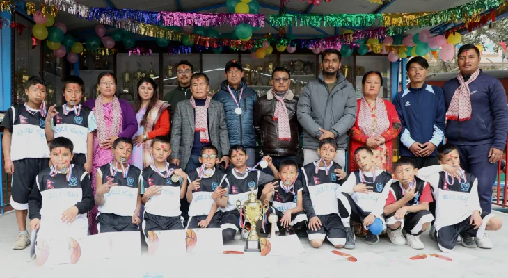 एन्जल्स हार्टलाई सेब बास्केटबल उपाधि