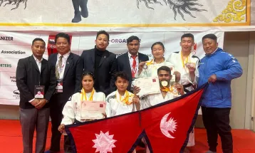 नेपाललाई जुडोमा ३ स्वर्णसहित ५ पदक