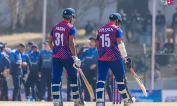 विश्वकप लिग- २ को पहिलो खेलमा नेपाल नामिबियासँग ४ विकेटले पराजित