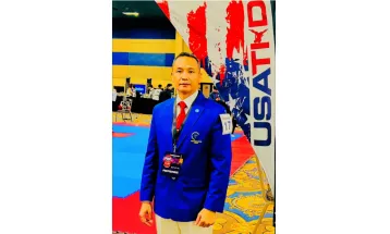 युएस ओपन तेक्वान्दोमा एनआरएनए पूर्व अध्यक्ष क्षेत्री निर्णायक