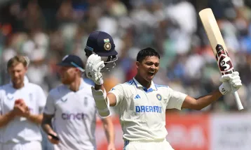 जैसवालको कीर्तिमानी दोहोरो शतकमा इङ्ल्याण्डले पायो ५५७ रनको लक्ष्य