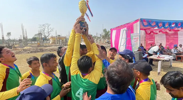 नेत्रहीन क्रिकेट प्रतियोगिता २०२४ को उपाधि कन्चनपुरलाई