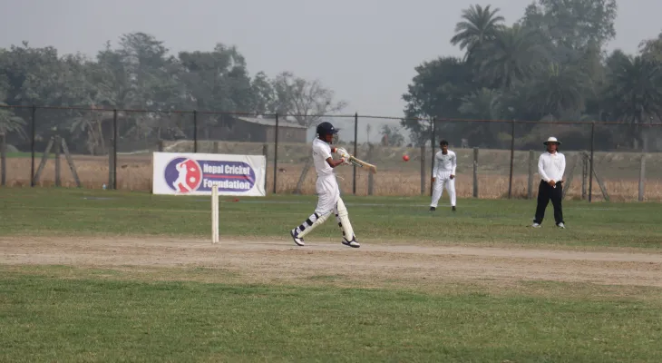 अन्तर स्कुल क्रिकेट प्रतियोगिता : सरस्वती र सत्यनारायण स्कुल सेमिफाइनलमा