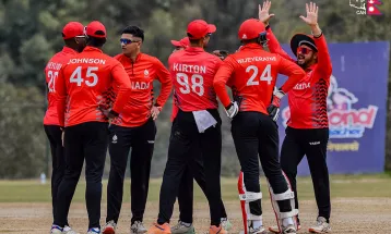 क्यानडा-११ ले जित्यो नेपाल ए विरुद्धको सिरिज